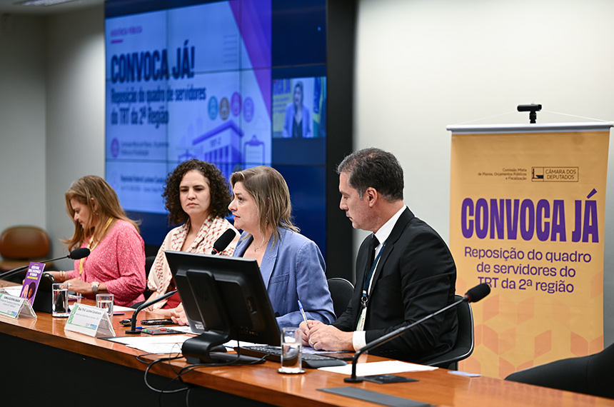 Debate aponta falta de pessoal no TRT-2 e demanda nomeação de concursados